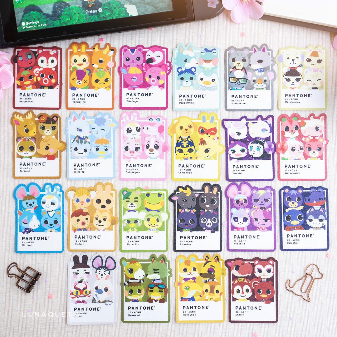 ACNH Pantones